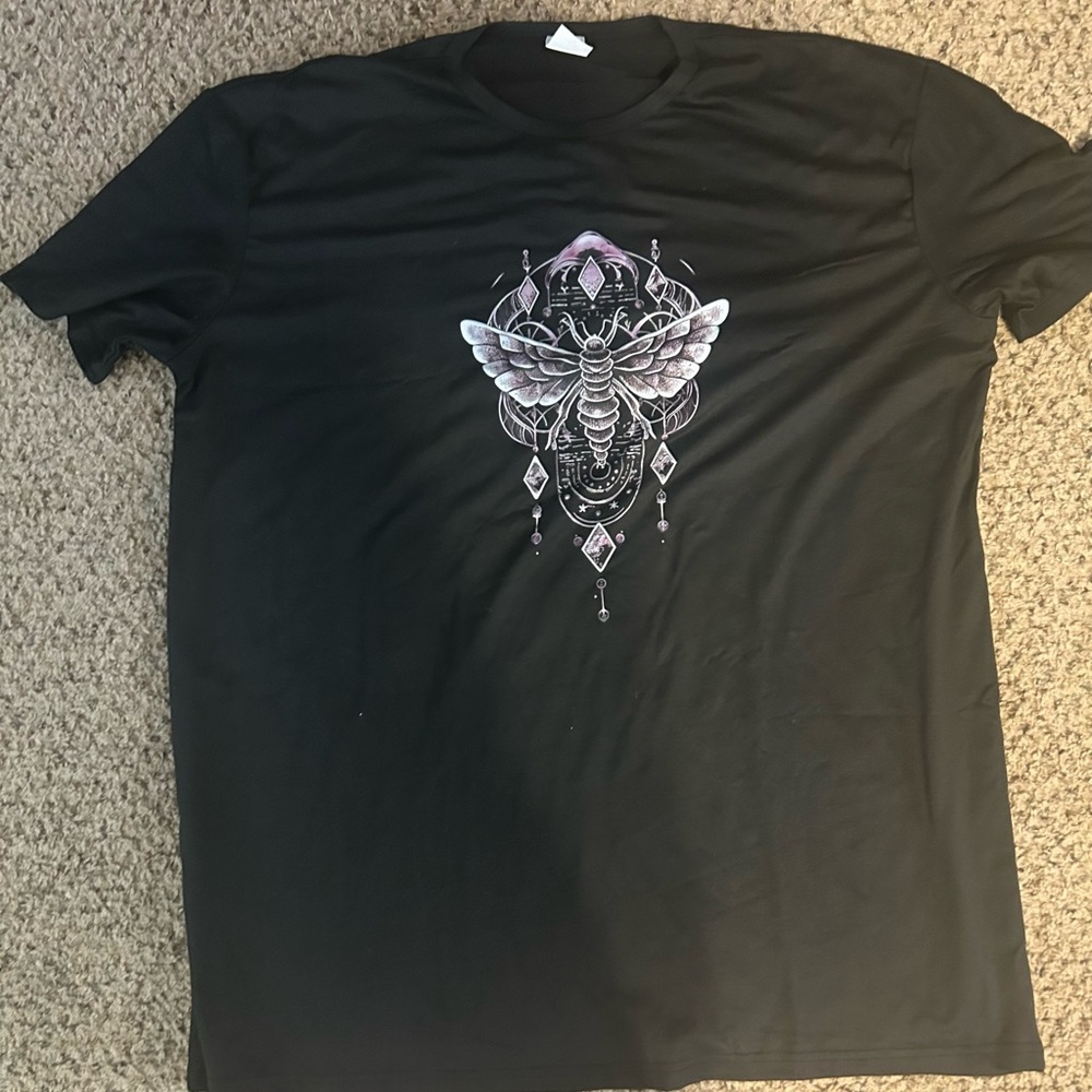 Black Graphic T-Shirt